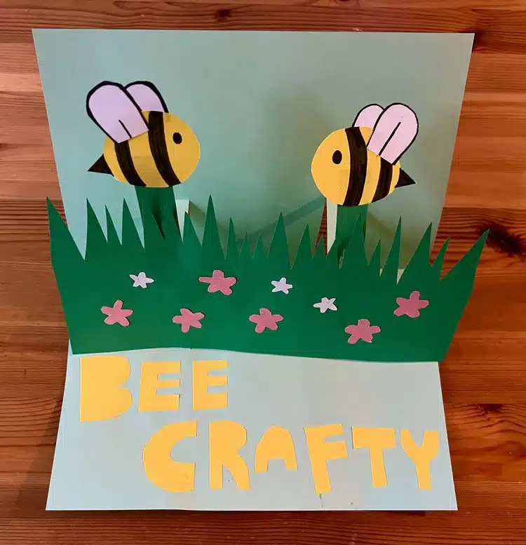 Bee crafty: Pop-up Card Making