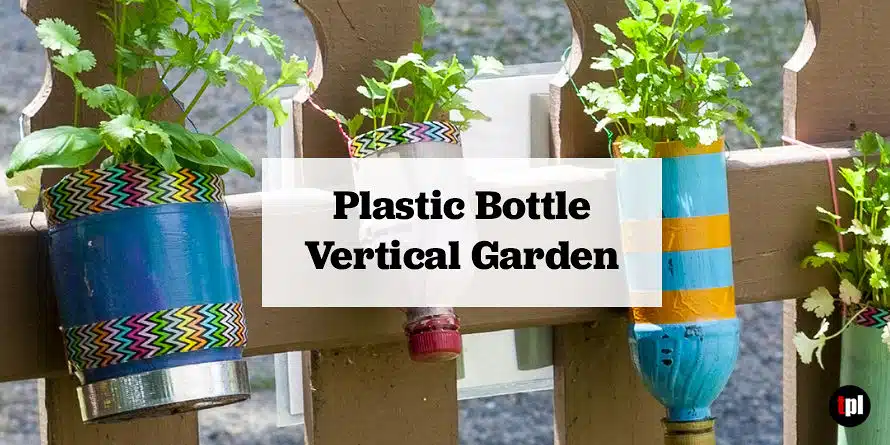 Plastic Bottle Vertical Gardens!